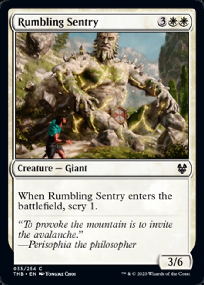 Rumbling Sentry - THB - C  1