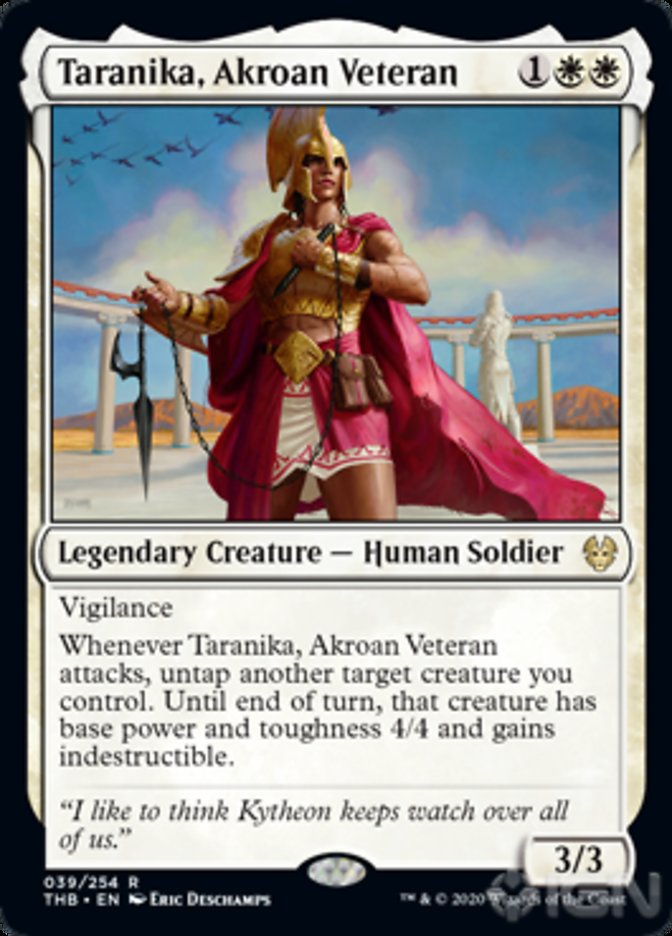Taranika, Akroan Veteran - THB - R  1