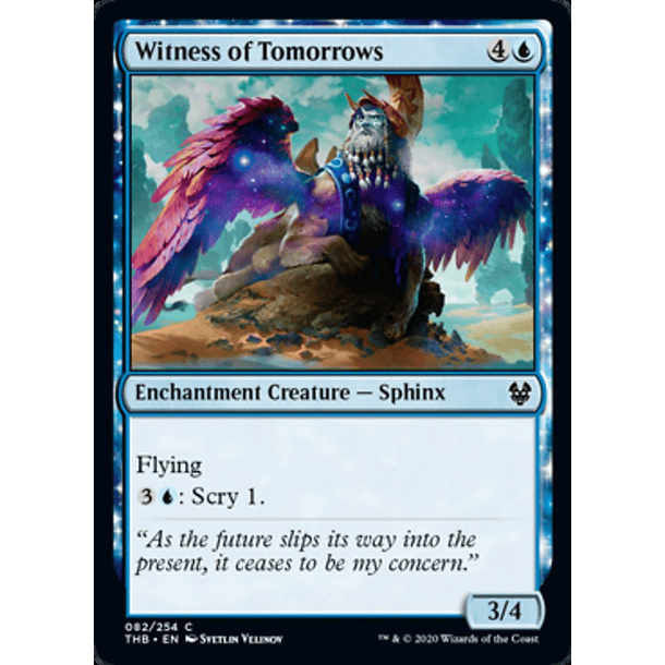 Witness of Tomorrows - THB - C 