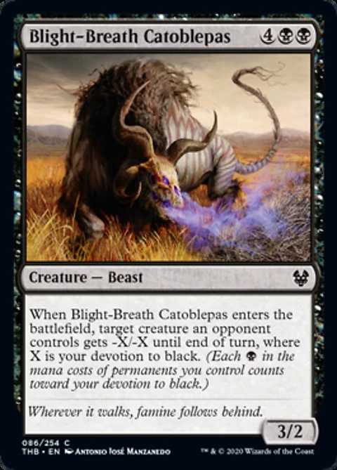 Blight-Breath Catoblepas - THB - C 