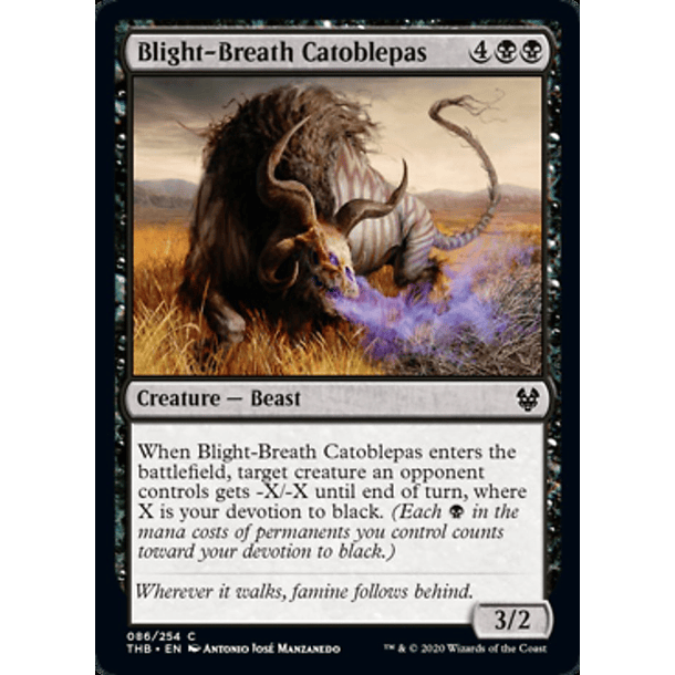 Blight-Breath Catoblepas - THB - C 