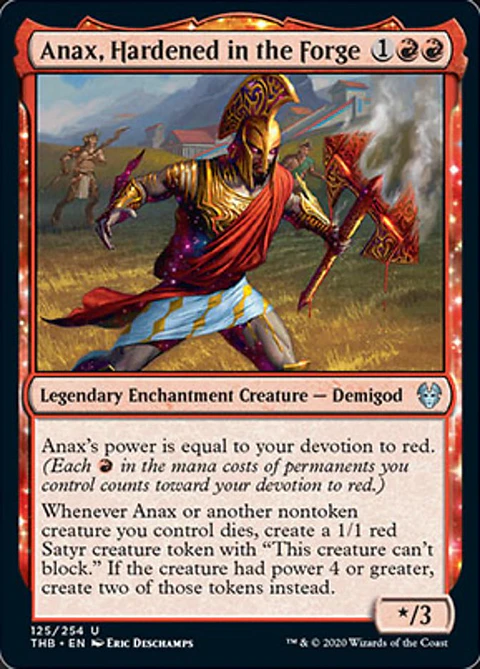 Anax, Hardened in the Forge - THB - U