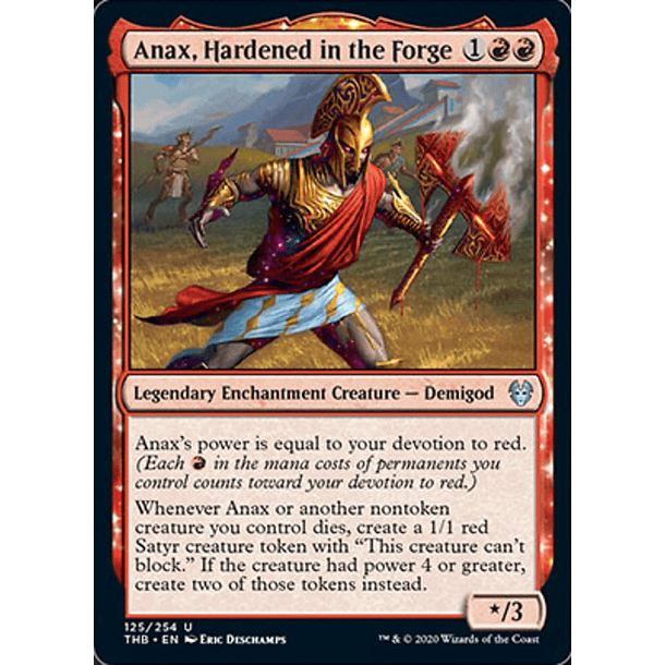 Anax, Hardened in the Forge - THB - U