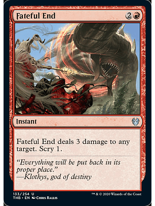 Fateful End - THB - U