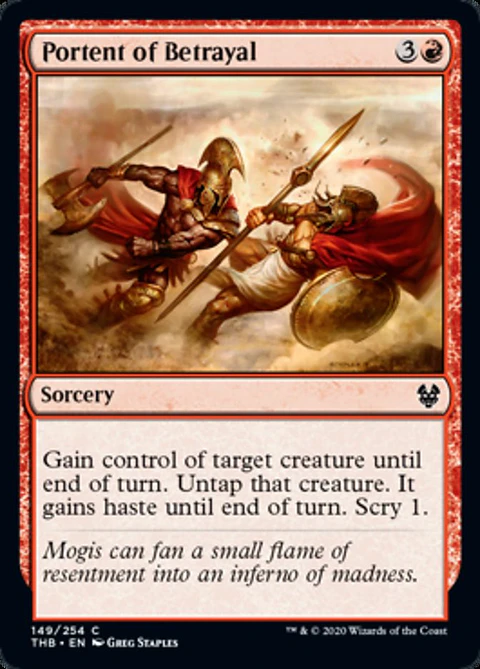 Portent of Betrayal - THB - C