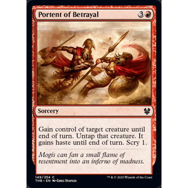 Portent of Betrayal - THB - C