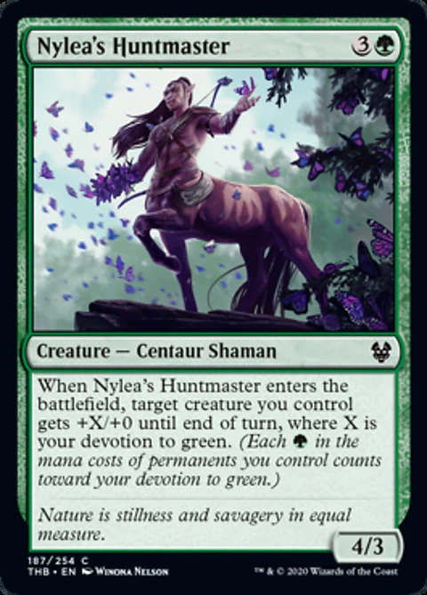 Nylea's Huntmaster - THB - C 