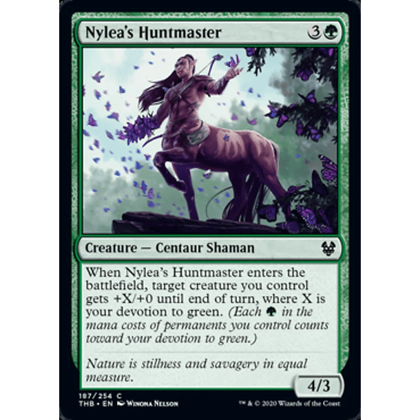 Nylea's Huntmaster - THB - C 