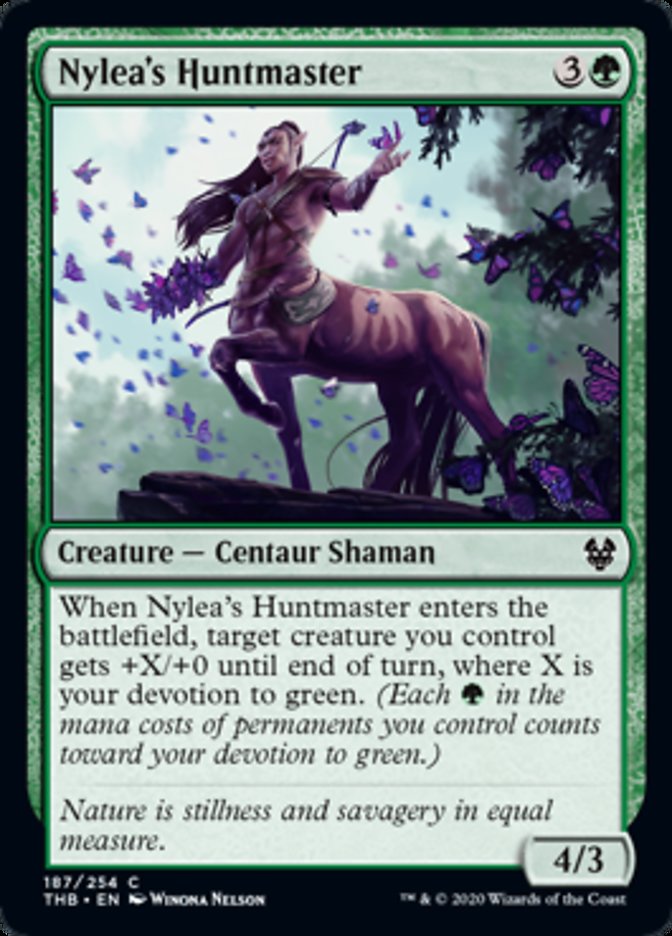 Nylea's Huntmaster - THB - C  1