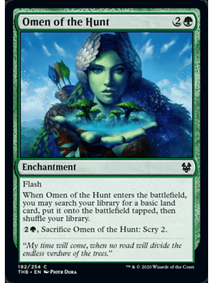 Omen of the Hunt - THB - C 