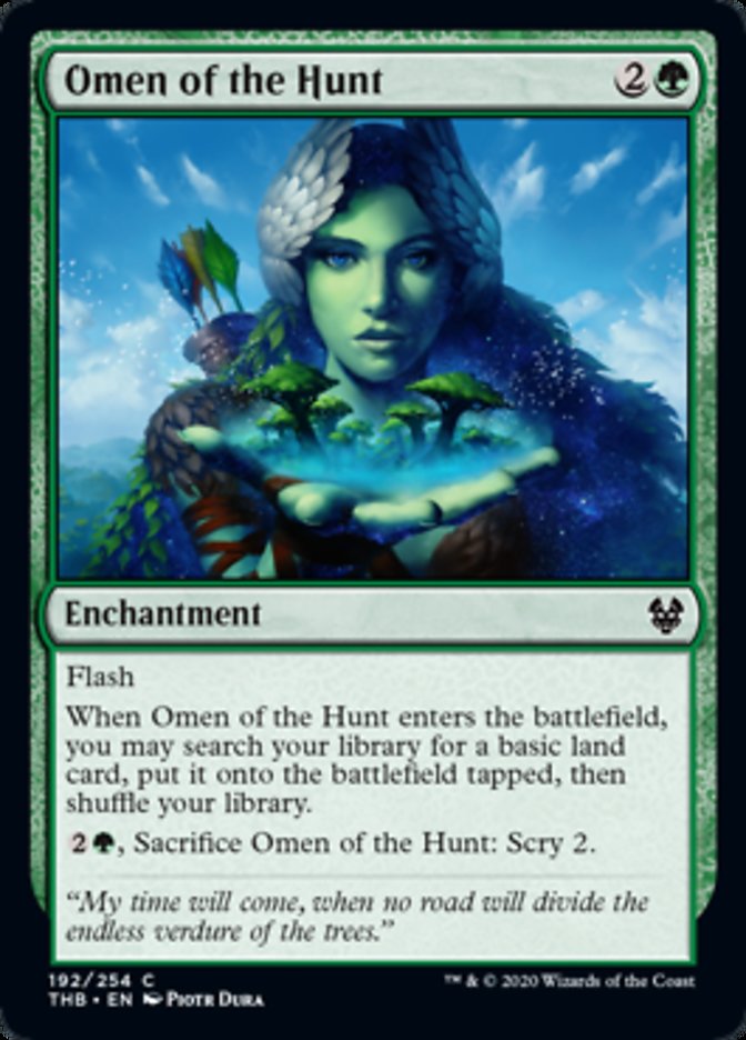 Omen of the Hunt - THB - C  1