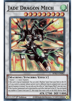Jade Dragon Mech - BPRO-EN082 - Super Rare 