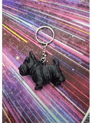 Llavero Terrier Escoces 