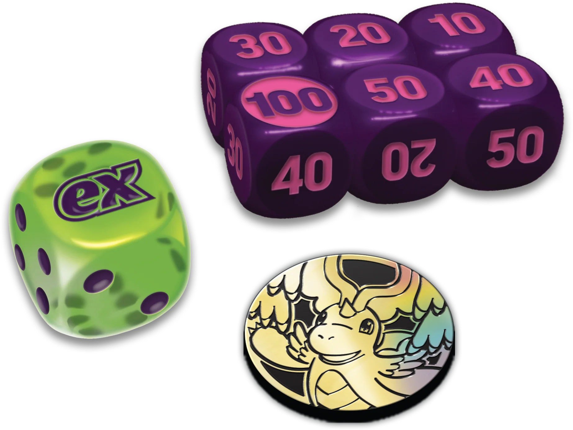 Set de Dados y Tokens de Ascended Heroes 1