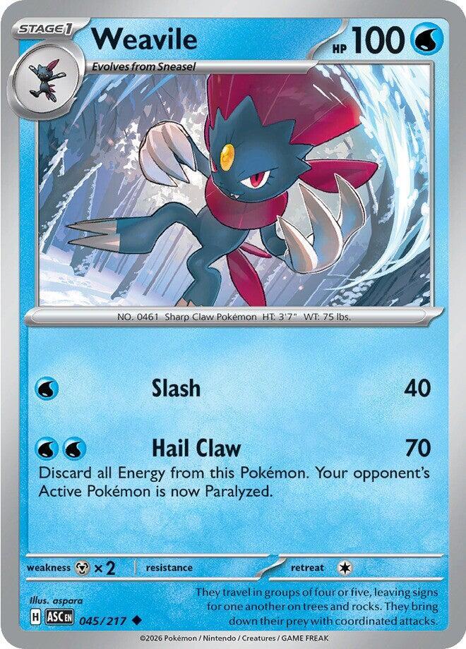 Weavile - 045/217 - ASC  1