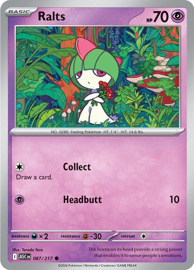 Ralts - 087/217 - ASC 1