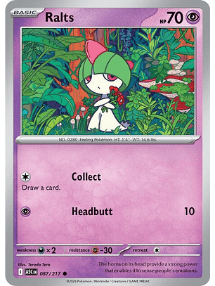 Ralts - 087/217 - ASC