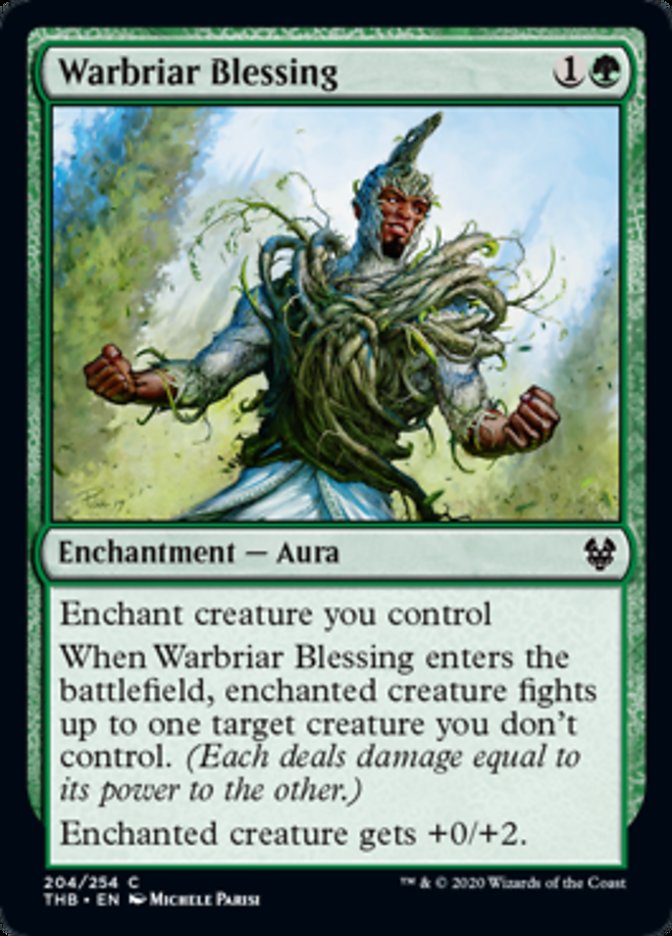 Warbriar Blessing - THB - C  1