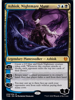 Ashiok, Nightmare Muse  - THB - M
