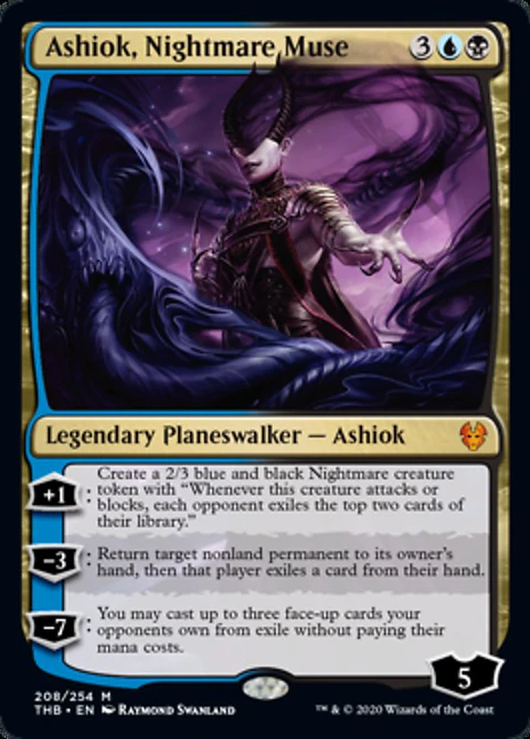 Ashiok, Nightmare Muse  - THB - M
