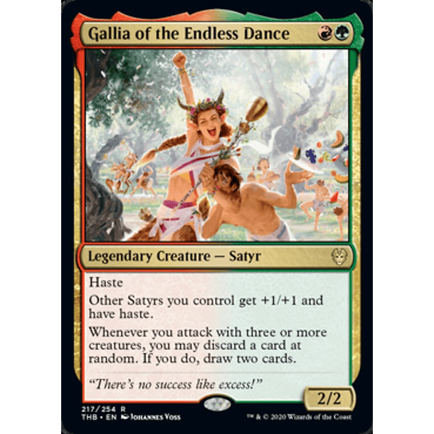 Gallia of the Endless Dance - THB - R 