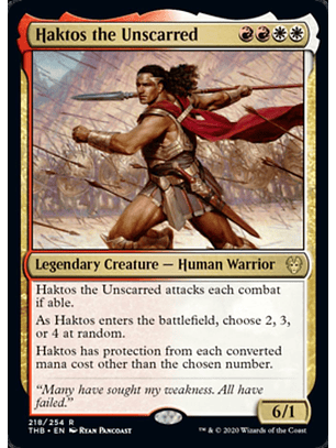 Haktos the Unscarred - THB - R