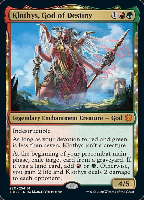 Klothys, God of Destiny - THB - M