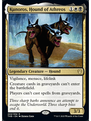 Kunoros, Hound of Athreos - THB - R 