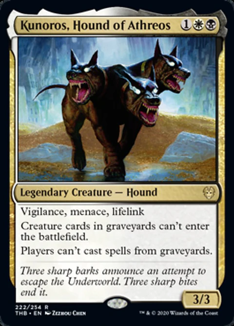Kunoros, Hound of Athreos - THB - R 