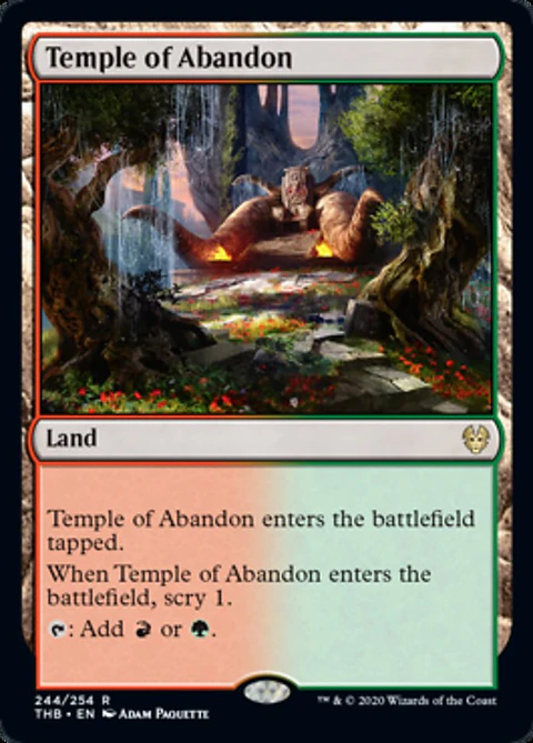 Temple of Abandon - THB - R