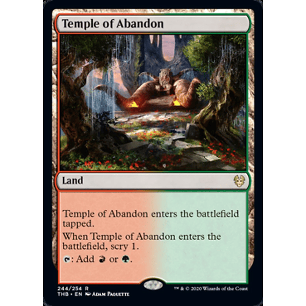 Temple of Abandon - THB - R