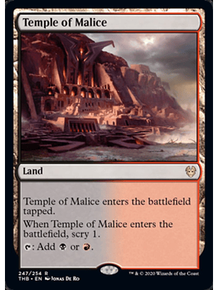 Temple of Malice - THB - R