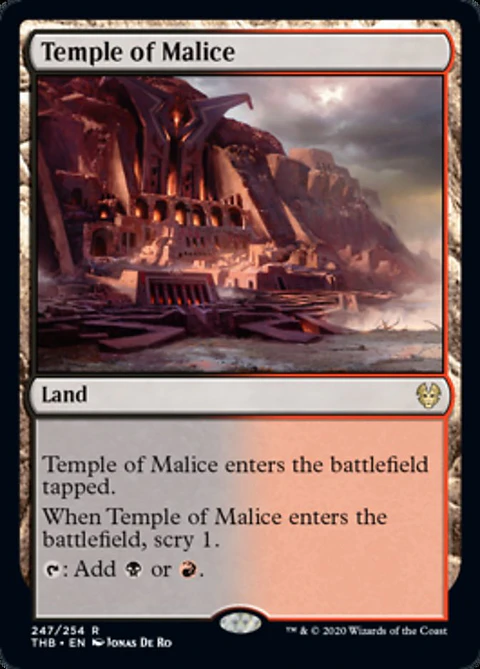 Temple of Malice - THB - R