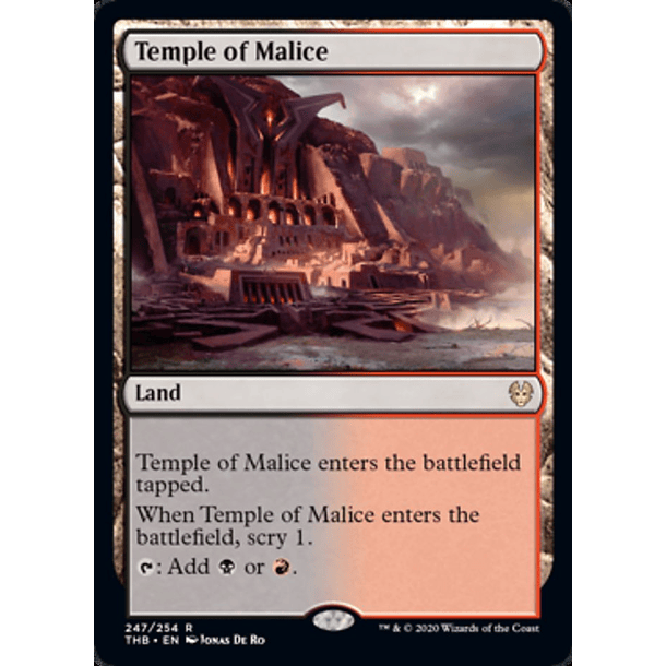 Temple of Malice - THB - R