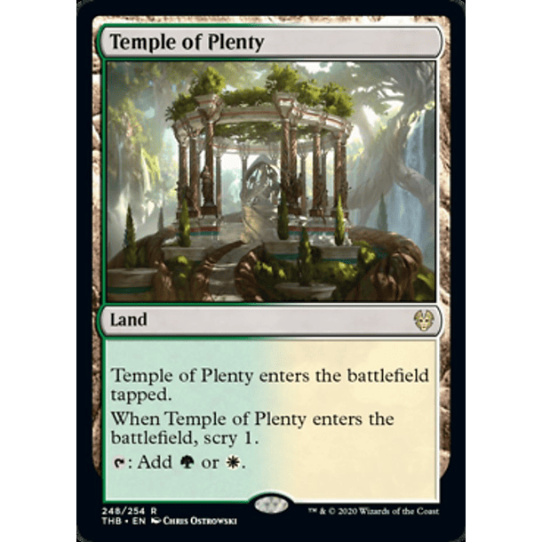 Temple of Plenty - THB - R 