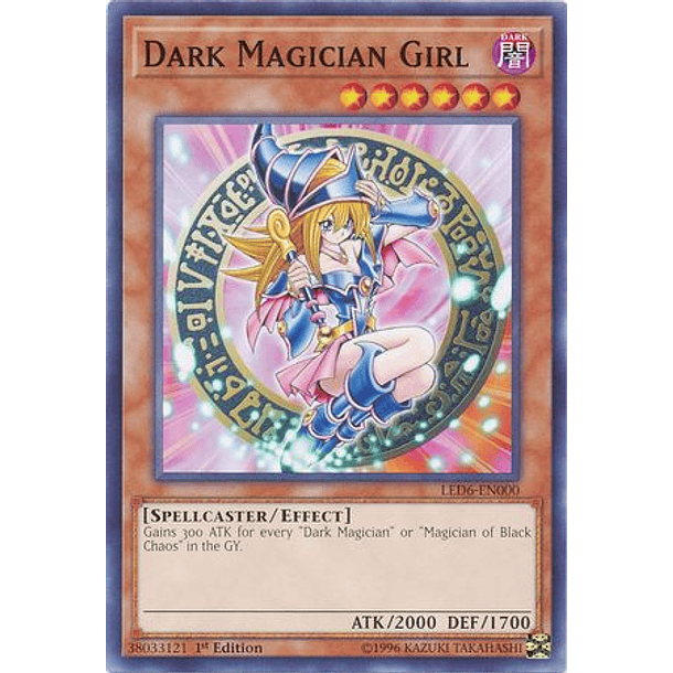 Dark Magician Girl - LED6-EN000 - Common