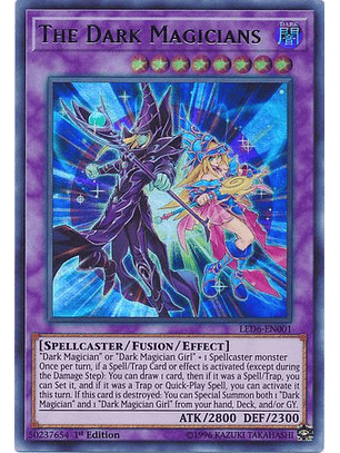 The Dark Magicians - LED6-EN001 - Ultra Rare 