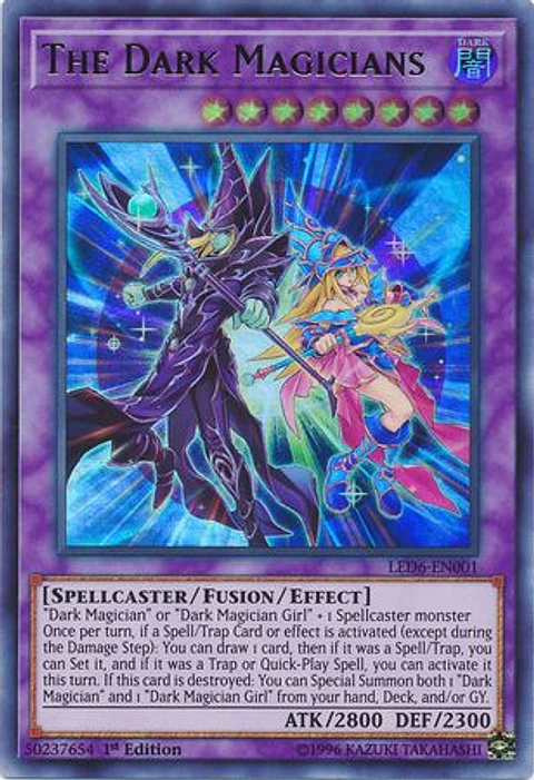 The Dark Magicians - LED6-EN001 - Ultra Rare 