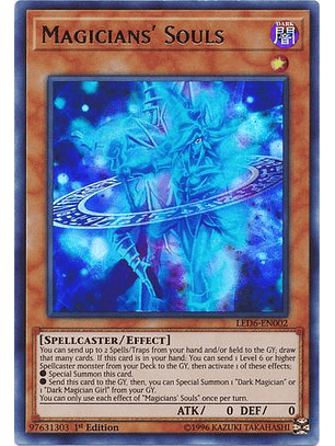 Magicians' Souls - LED6-EN002 - Ultra Rare 