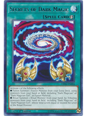 Secrets of Dark Magic - LED6-EN004 - Rare 