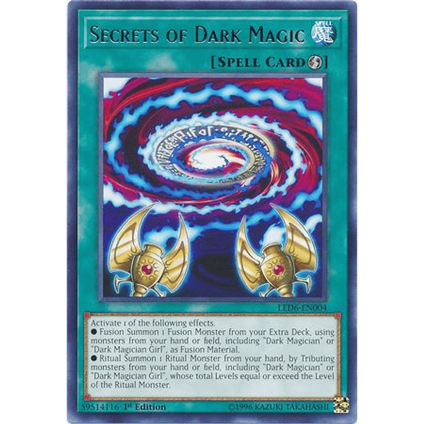 Secrets of Dark Magic - LED6-EN004 - Rare 
