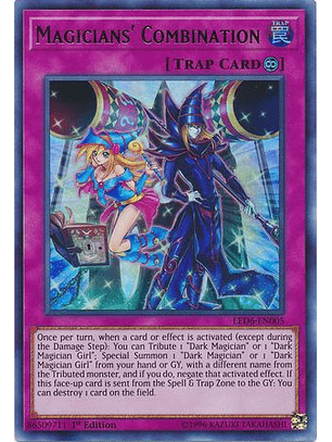Magicians' Combination - LED6-EN005 - Ultra Rare  