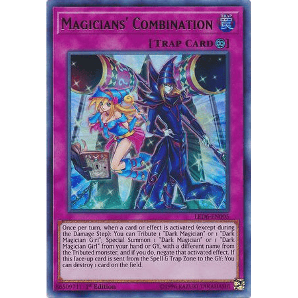 Magicians' Combination - LED6-EN005 - Ultra Rare  