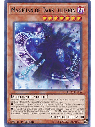 Magician of Dark Illusion - LED6-EN006 - Rare 