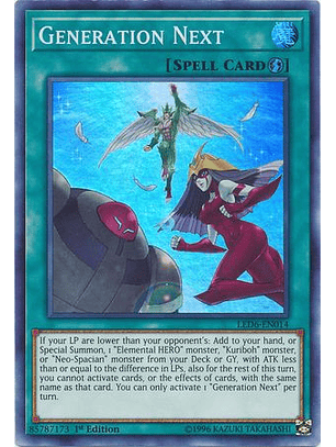 Generation Next - LED6-EN014 - Super Rare