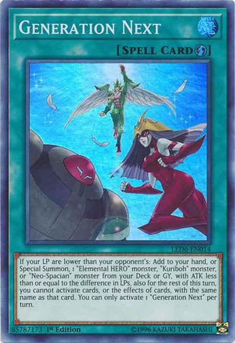 Generation Next - LED6-EN014 - Super Rare