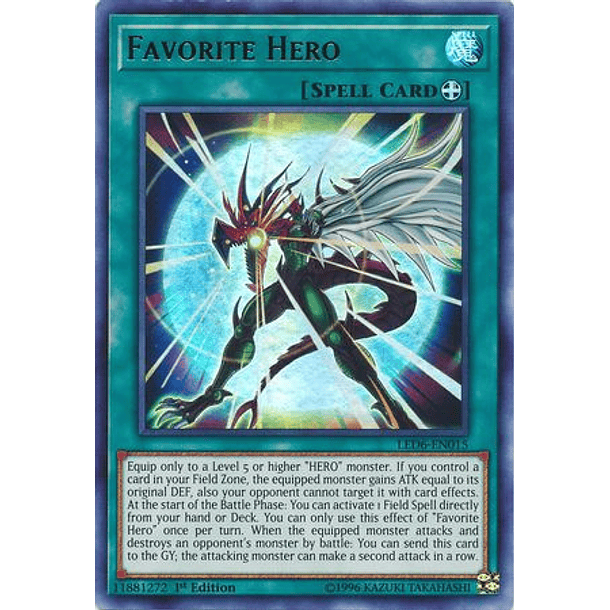 Favorite Hero - LED6-EN015 - Ultra Rare