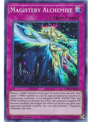 Magistery Alchemist - LED6-EN016 - Super Rare