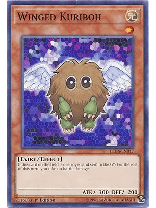 Winged Kuriboh - LED6-EN017 - Common