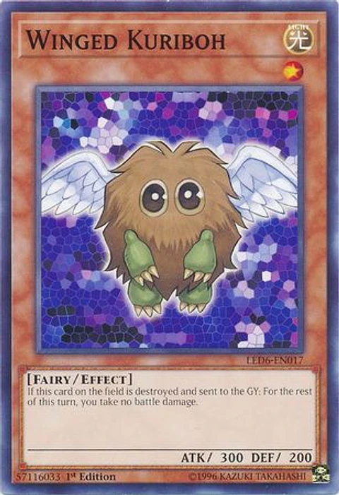 Winged Kuriboh - LED6-EN017 - Common